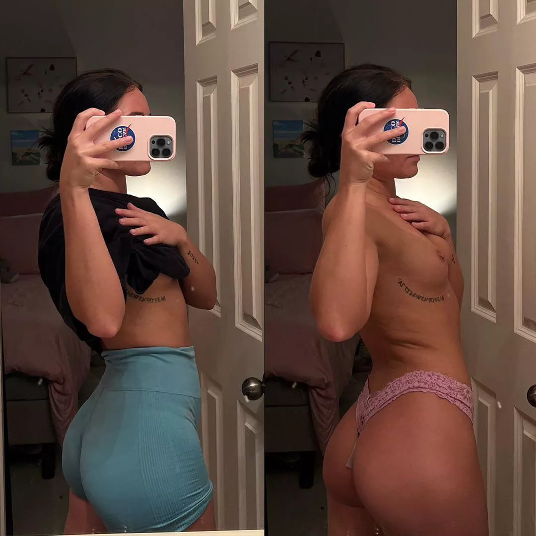 College Freshman. Clothed. Naked.