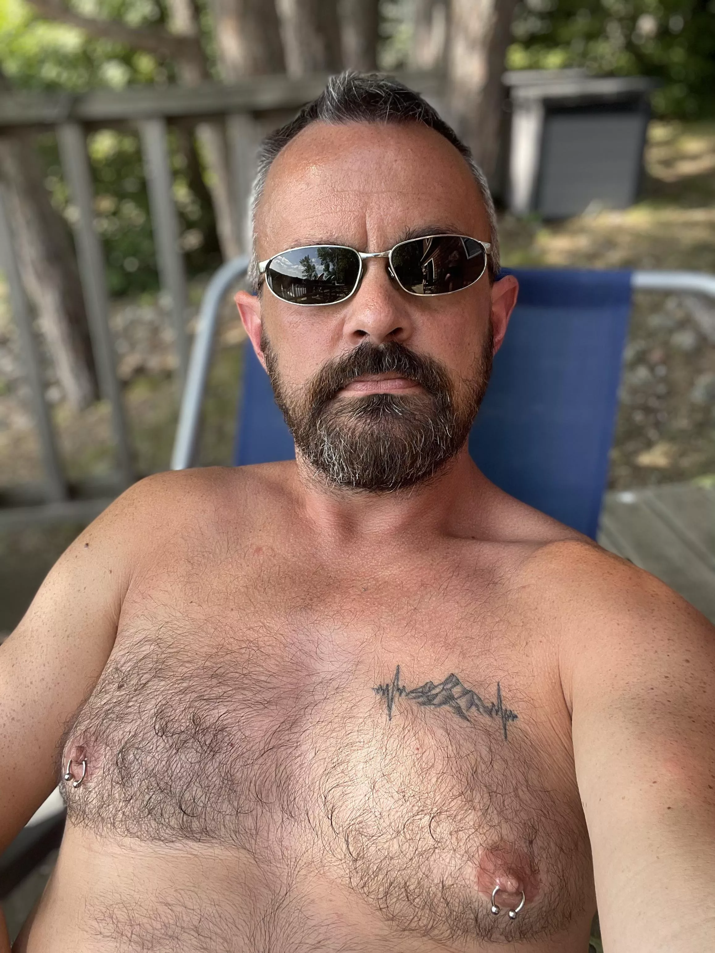 Daddy is just going to stay at the lake!