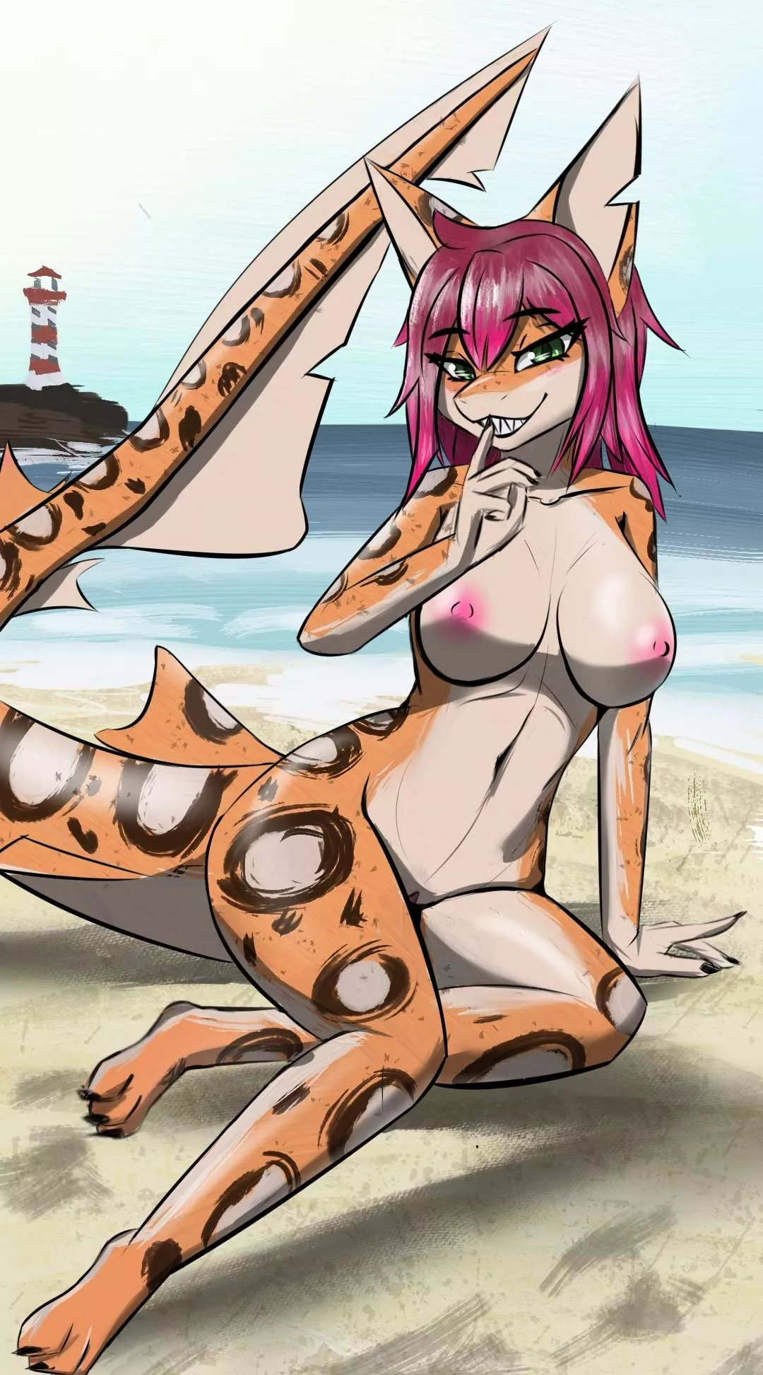 Don't keep her waiting... [F] (Art by me)