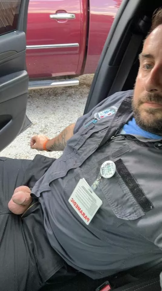 Enjoying sun at work