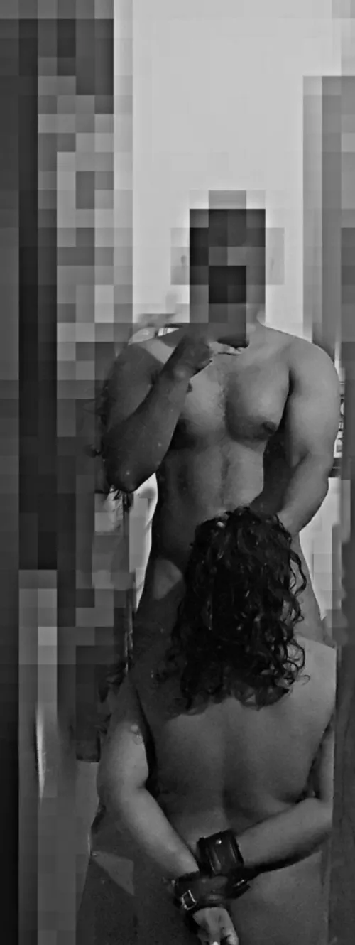 Handcu[F]fed , blind folded , tied up. Thats the Way to treat [M]y sluts.