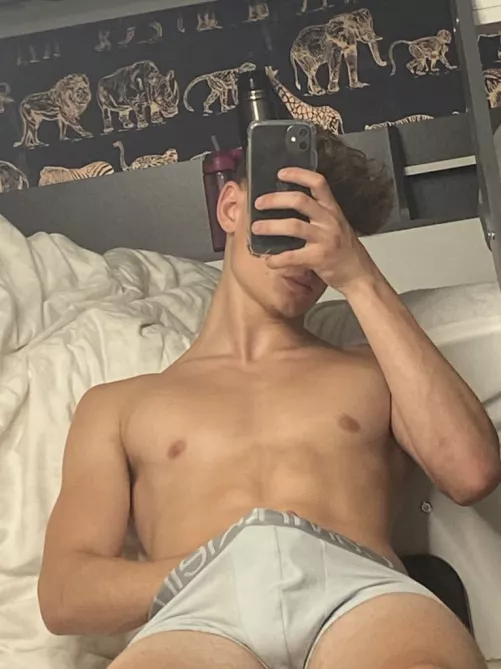 just stroking it all out 🍆