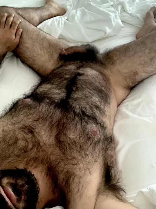 Morning look in bed exxxtra fuzzzy…