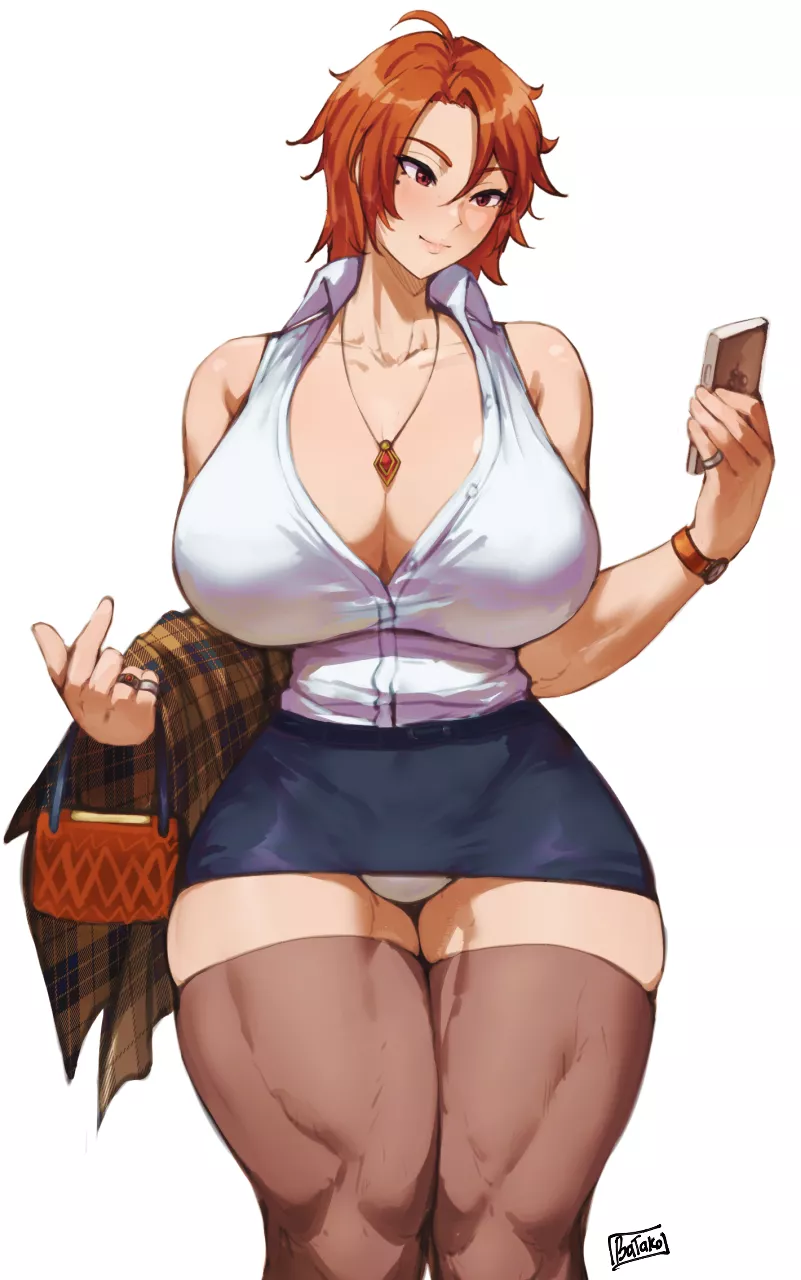 Office Lady [Artist: Batako]