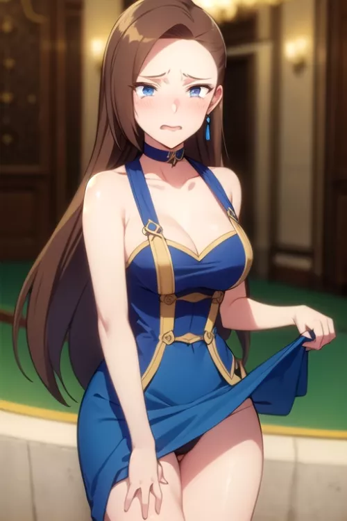 She doesn't have a choice (pixai.art)