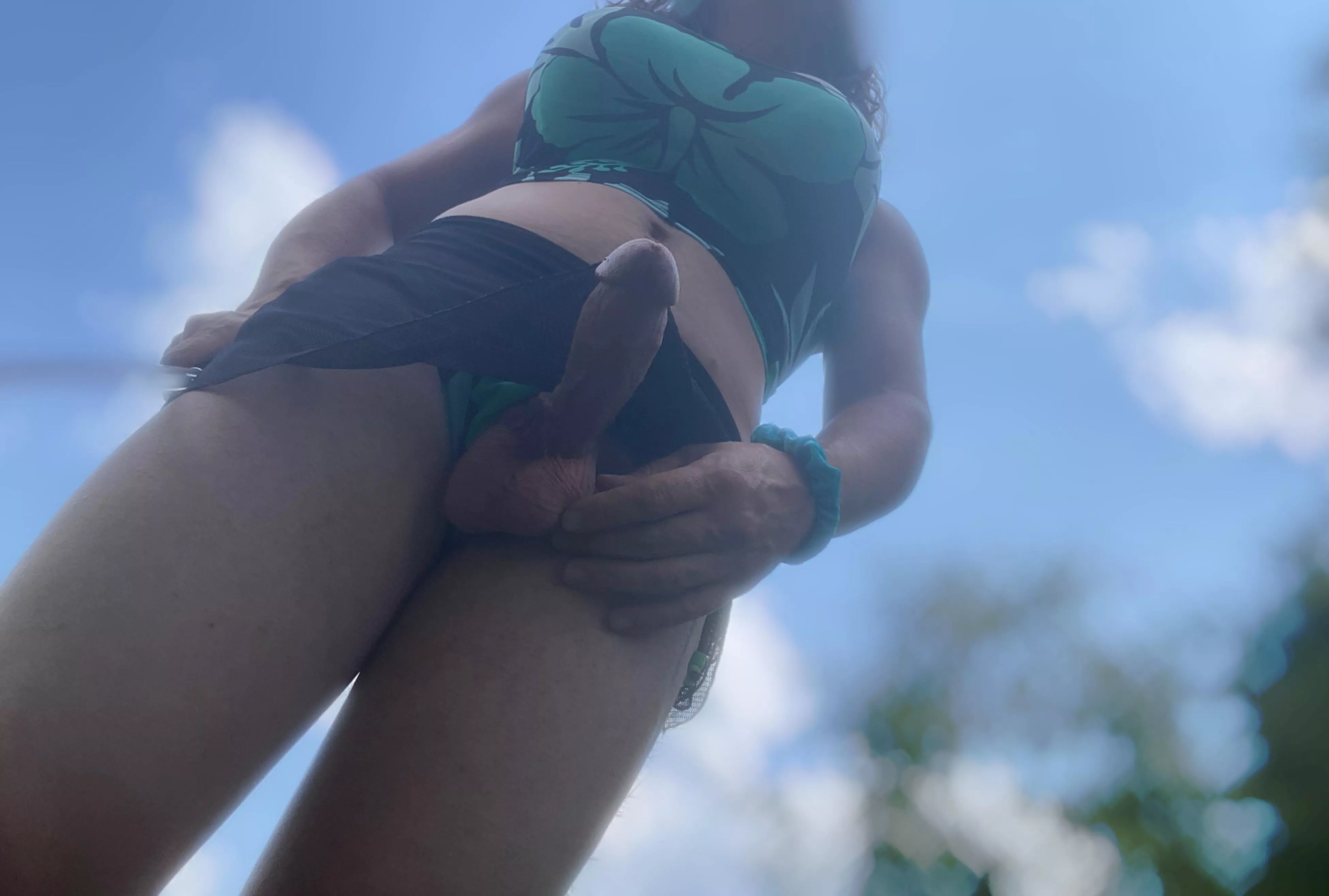 What would you do if this popped out when I stood up from sun bathing?