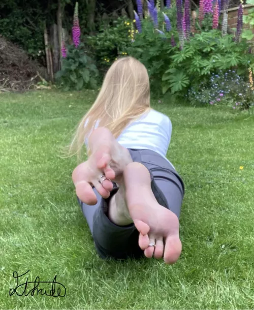 Would you watch while I swing my feet?