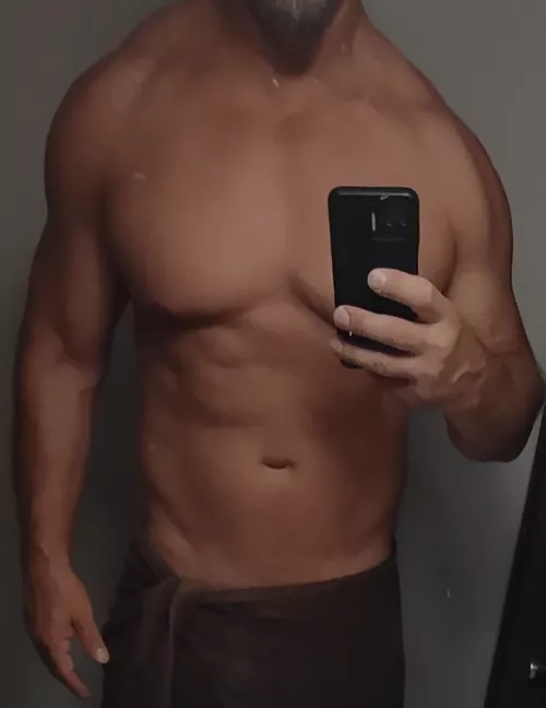 54 [M] post workout after shower