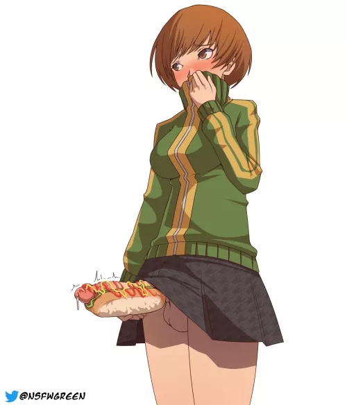 Better eat Chie's hotdog before it gets cold