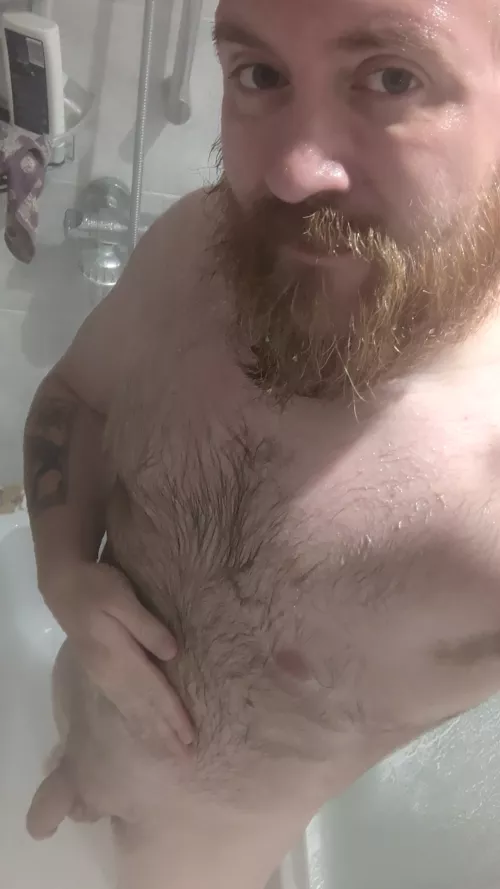 Dad's getting soapy, who wants to help me get wet? [39]