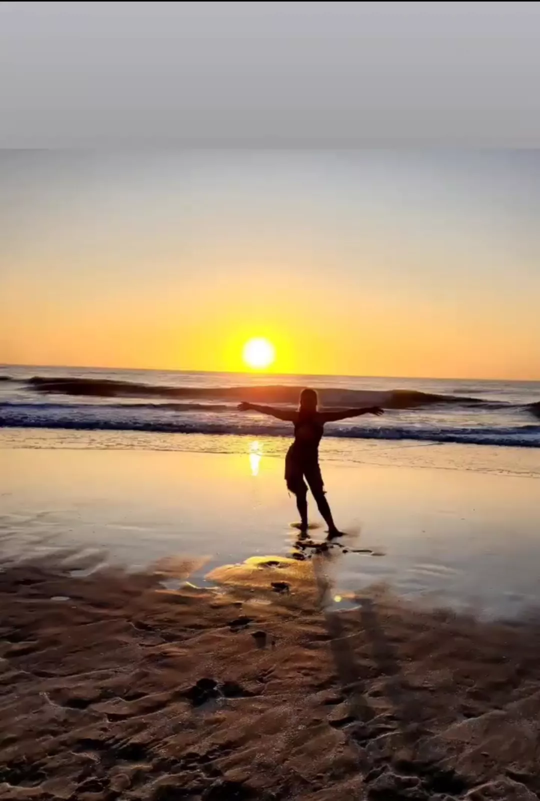 Enjoying the sunrise