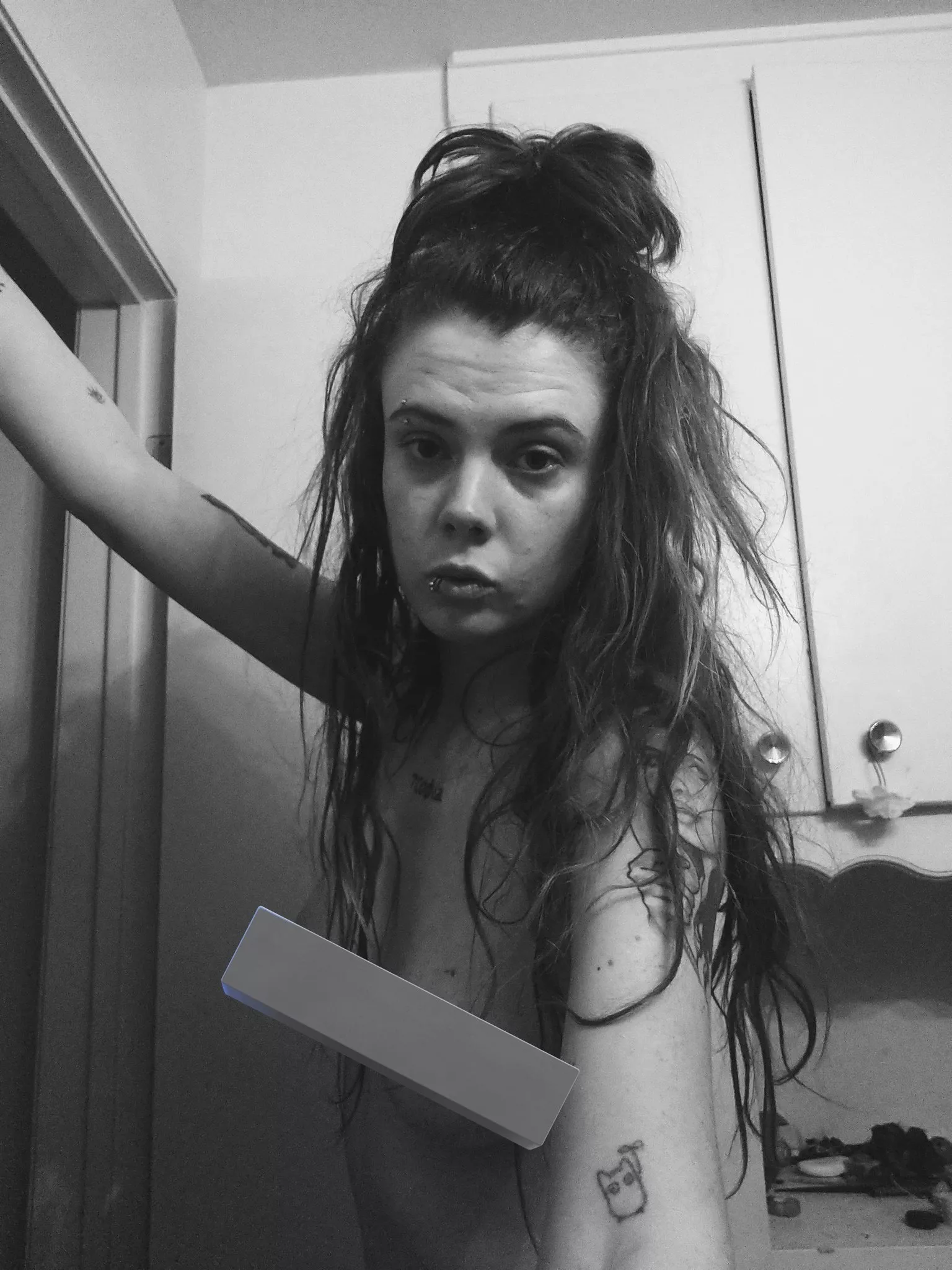 How do I look in black and white?