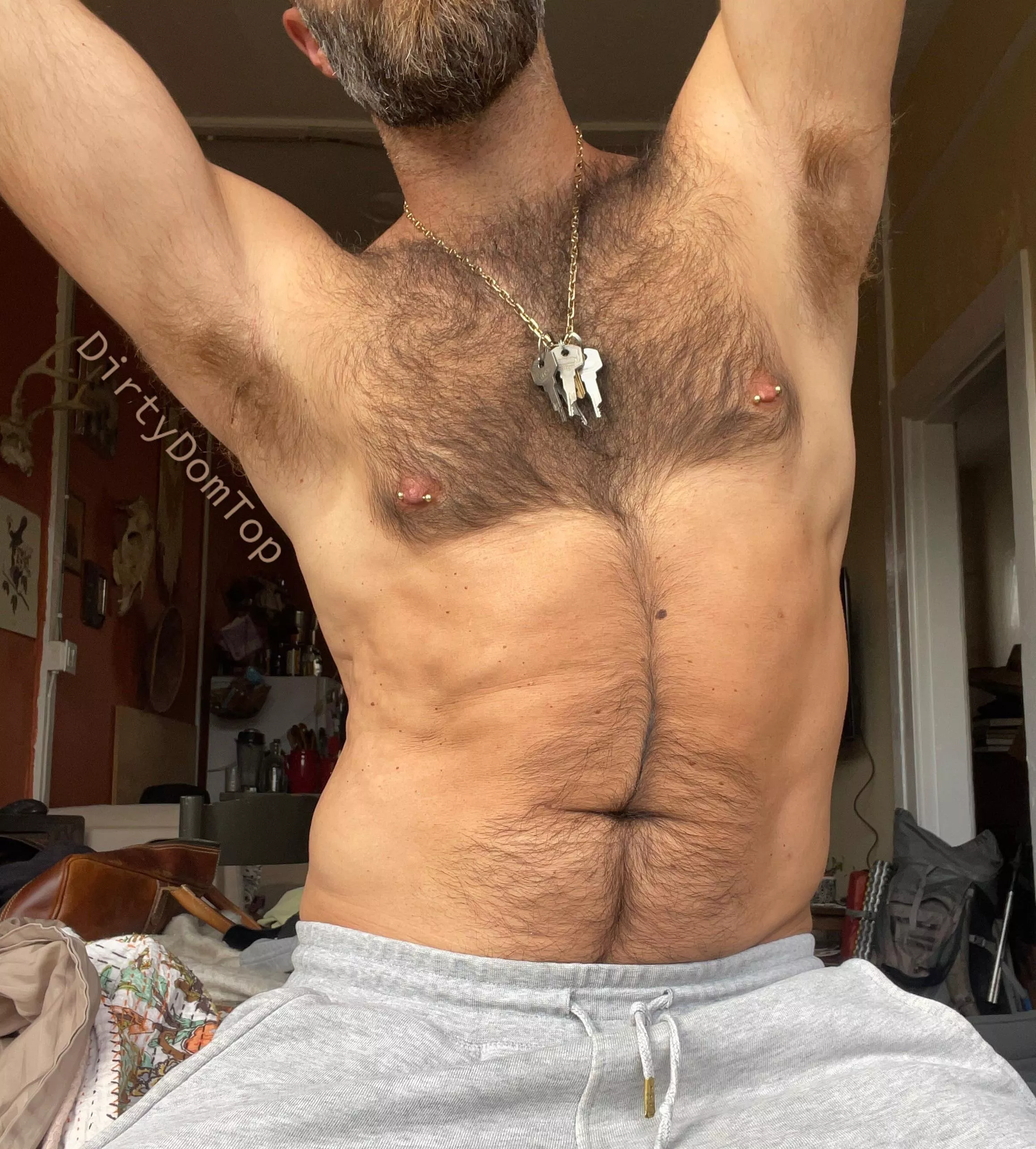 I embrace my hairy body now, haven’t trimmed at all for over a decade