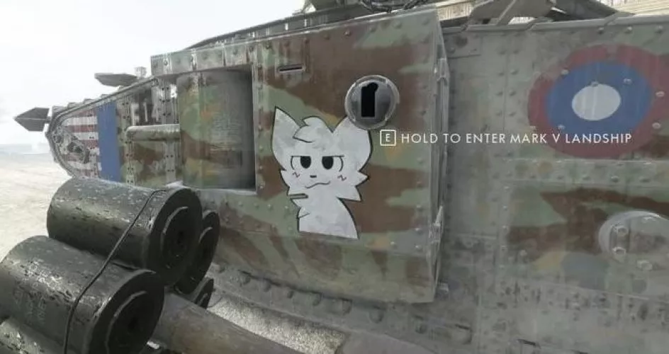 I recreated Boykisser as an emblem in Battlefield 1