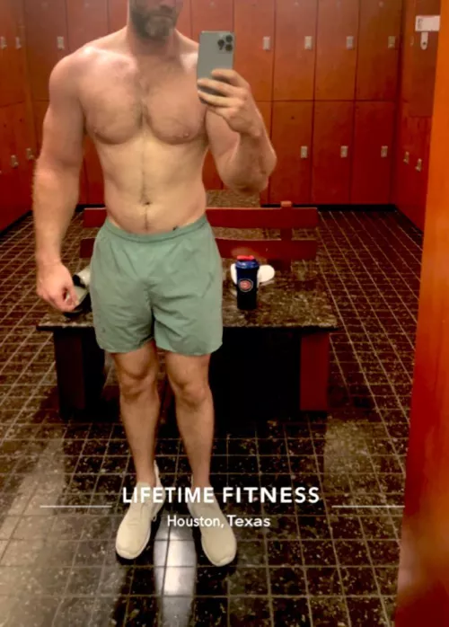 [M] Pull the shorts down for a surprise 😉