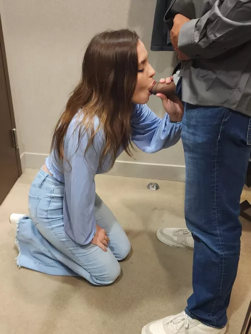 Some fun times in a dressing room