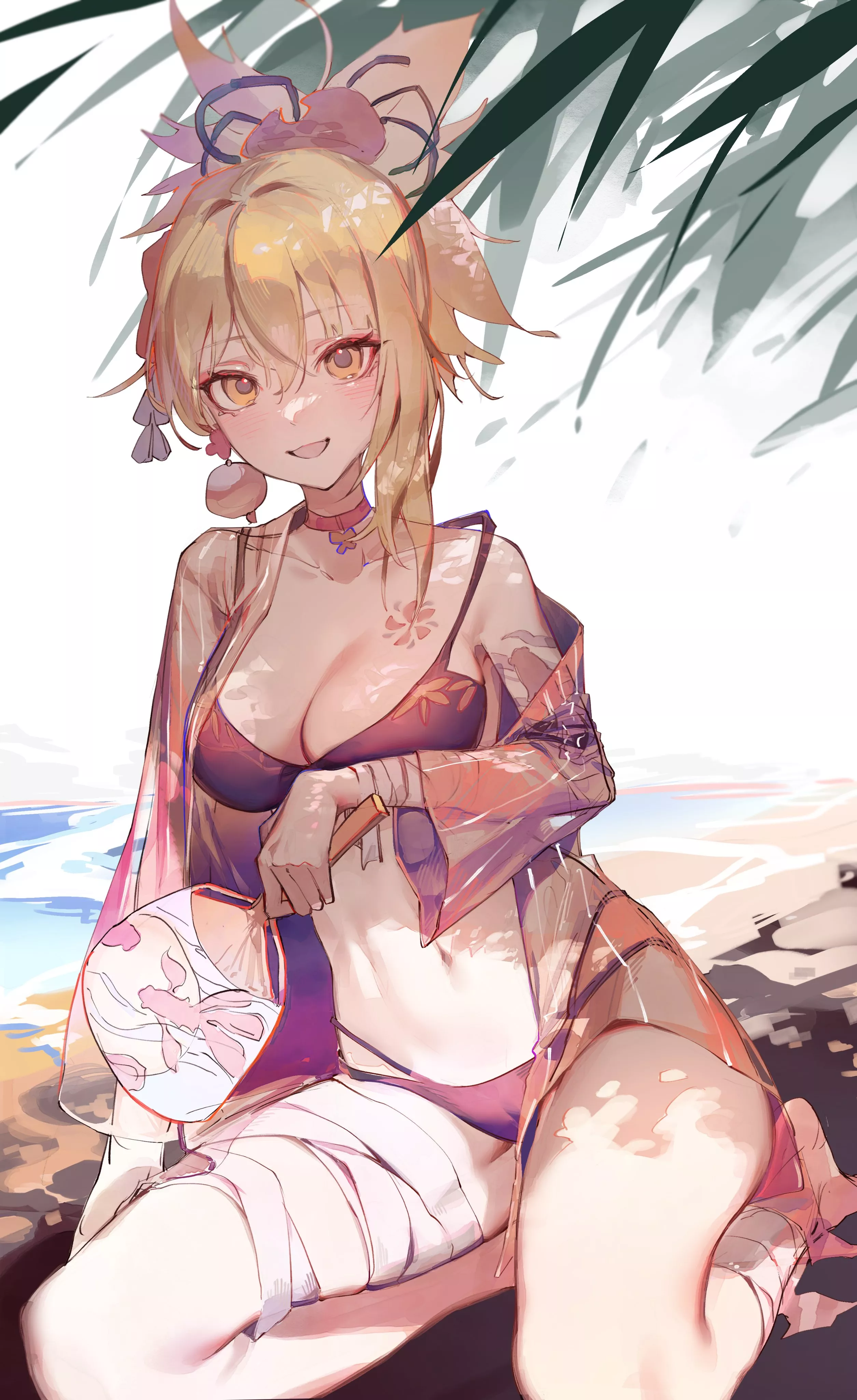 Summer Yoimiya Thighs