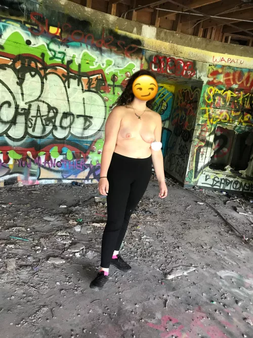 Take me to go explore abandoned places and I’ll be topless ☺️