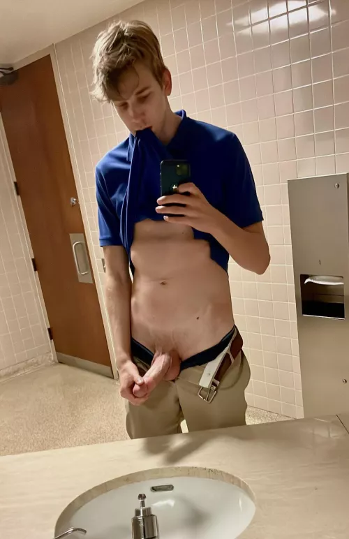 What would you do if you walked in on me taking this at work?