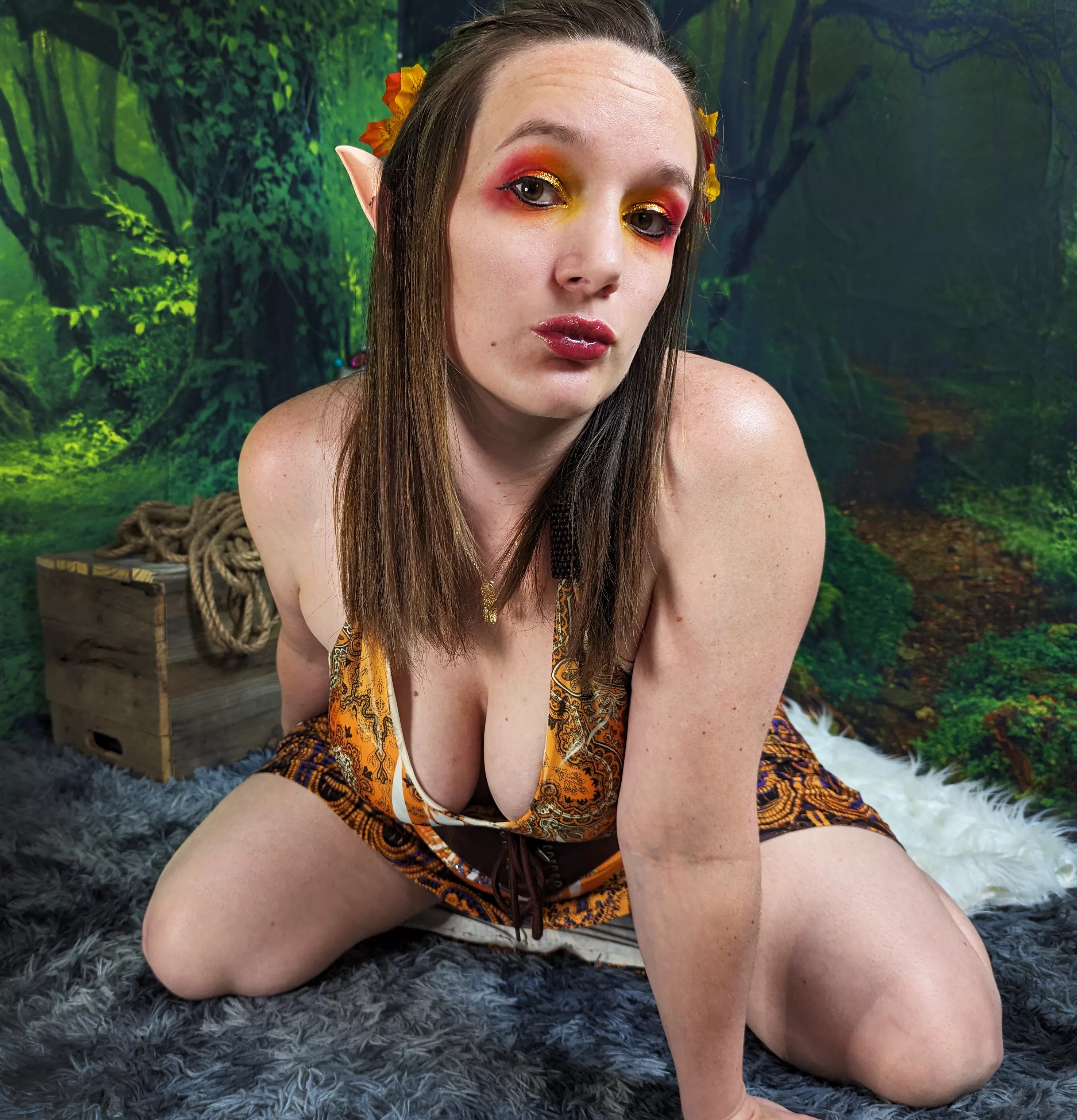 Who hasn't wanted to be an Autumn Elf? A quick cosplay I put together for the DnD elf subclass Eladrin