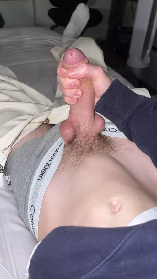 19, Thoughts on my uncut cock?
