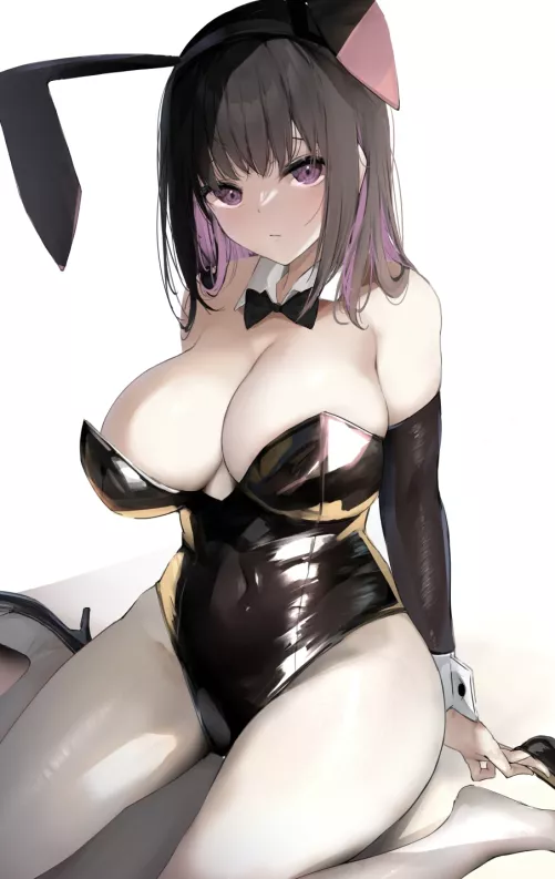 A Shy Bunny Girl