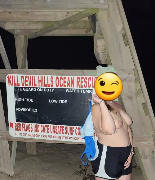 Apparently this isn't supposed to be a topless beach