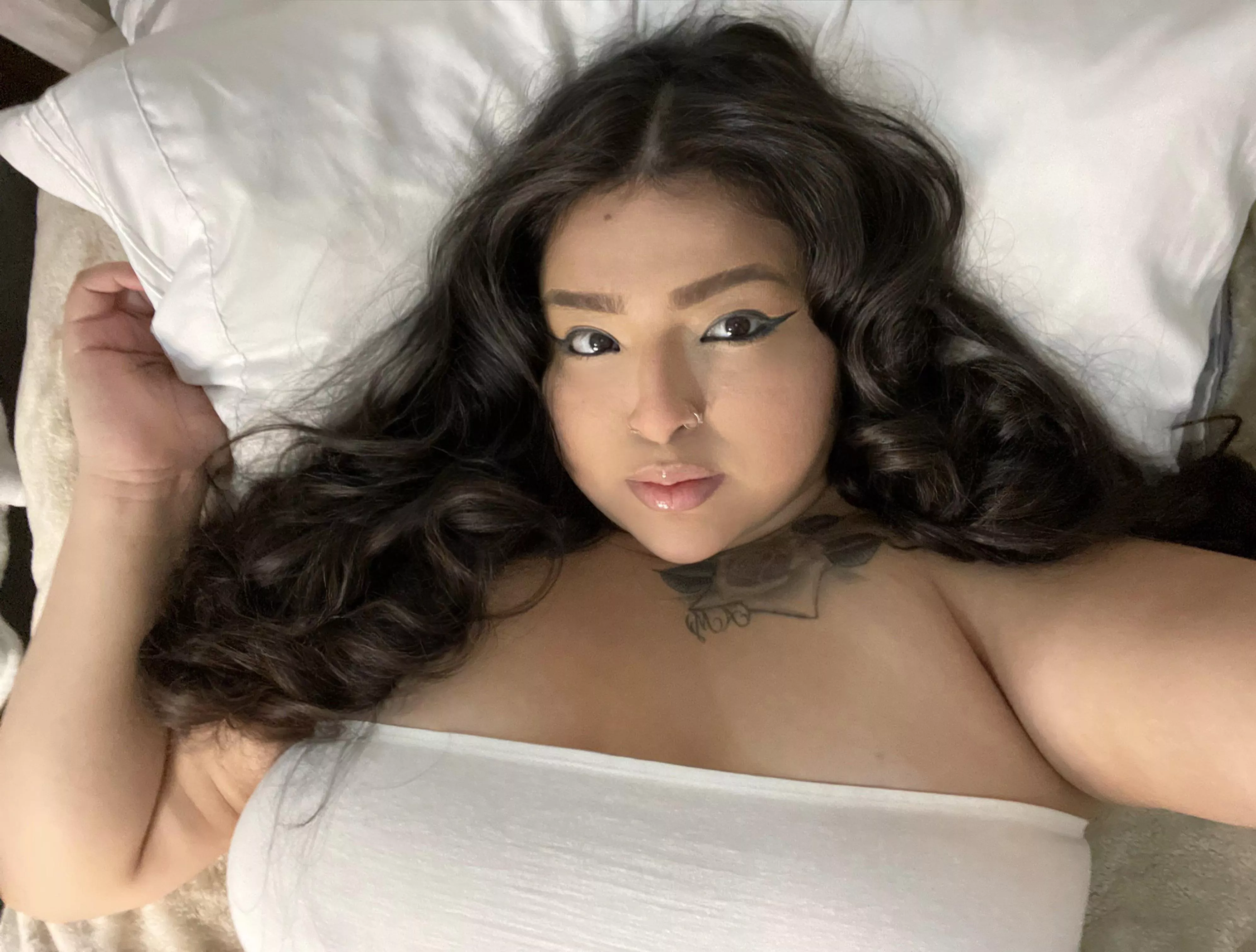 Goodmorning :) I love how my hair came out today !