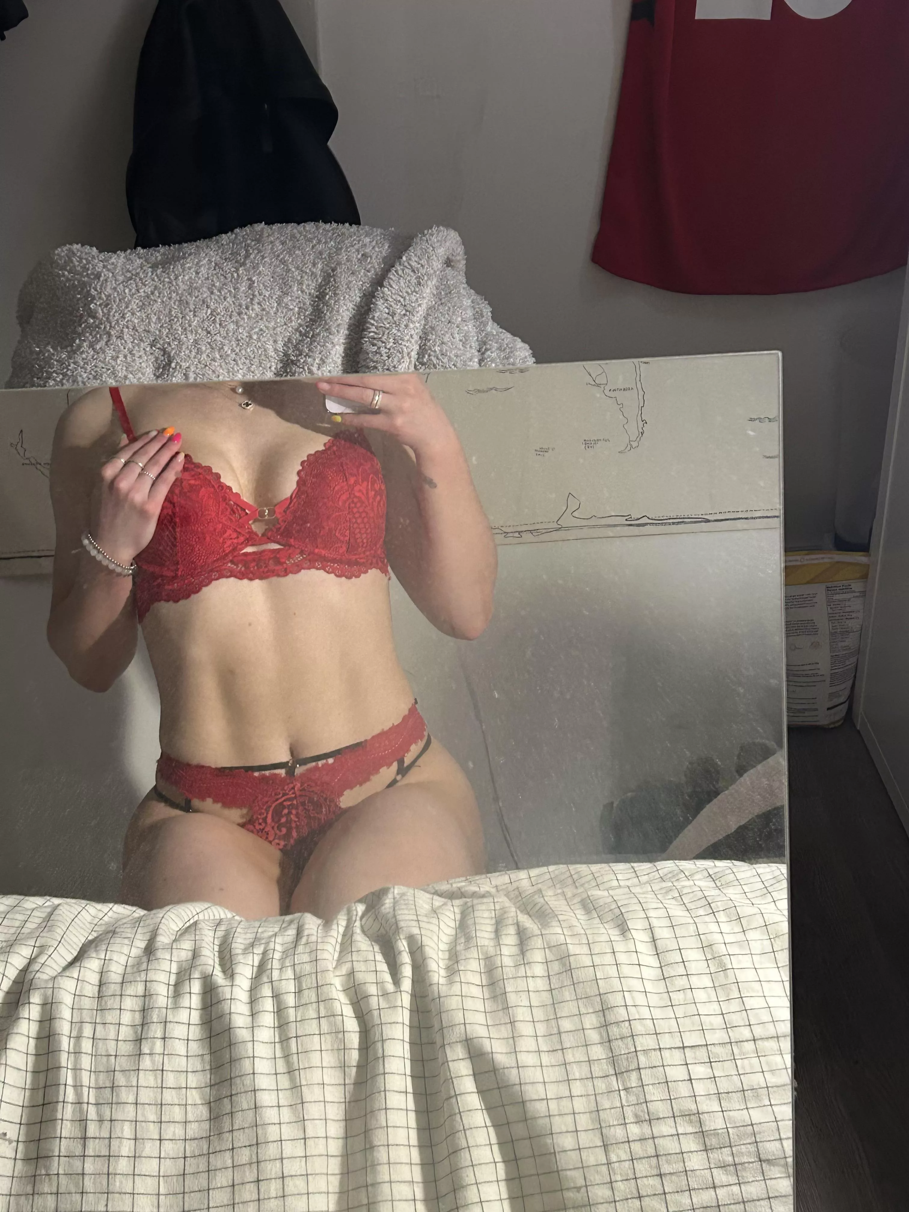 Just enough to keep you guessing 💕