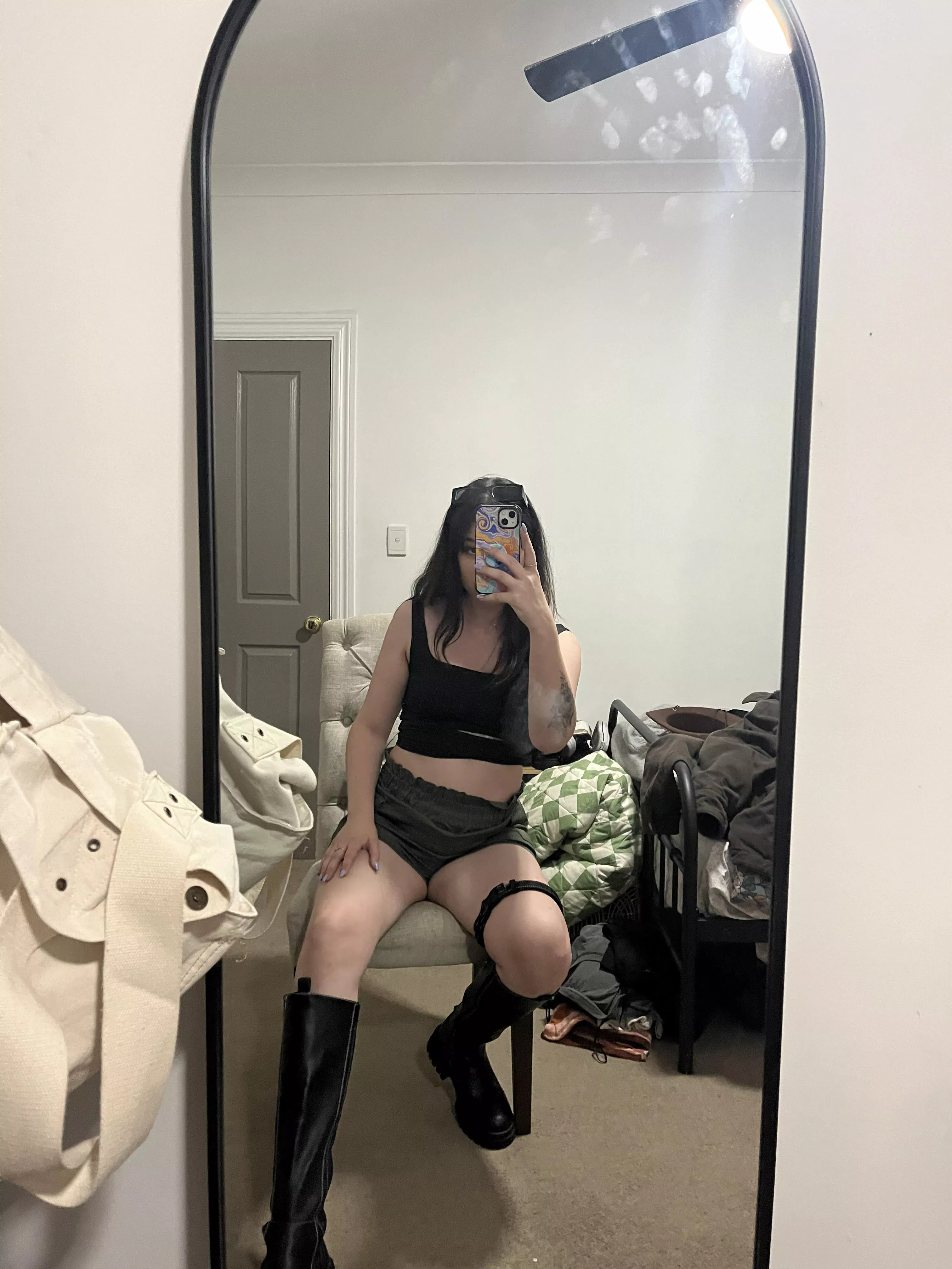 Let me step on your tiny little dick [domme]