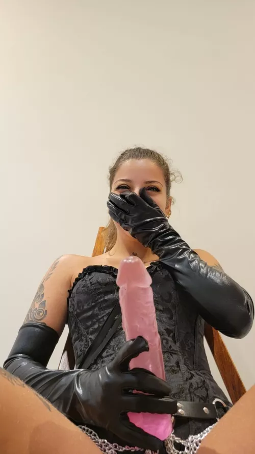 Me laughing, watching U as a slut