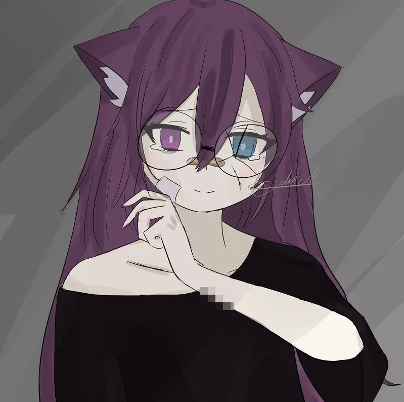 (OC) sadge cat girl