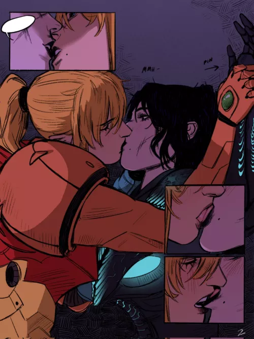 Samus x Dark Samus (Scubabyy) [Metroid]