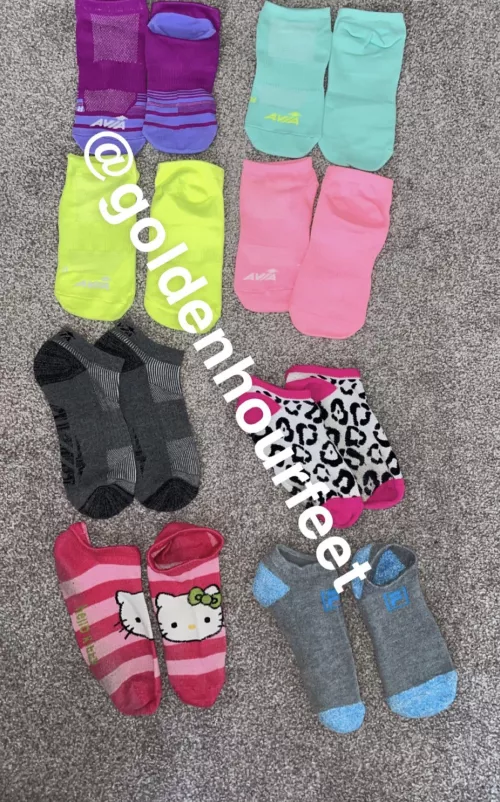 This is my current sock drawer, dm to claim a pair *usa only*