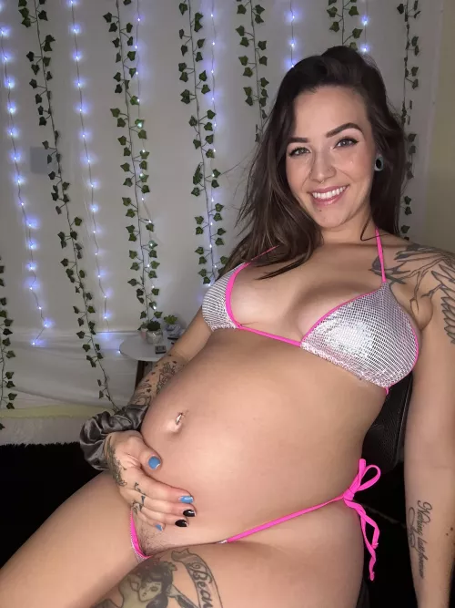 Would you empty your load into a 32 week pregnant milf?