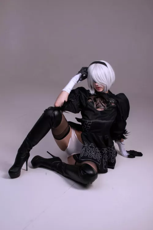 You know what happens to people who peek up 2B's skirt?[OC]