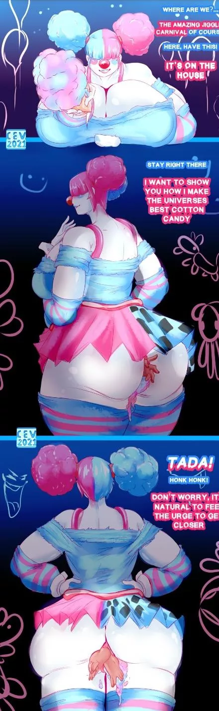 {Comic} I'd love to help make some content candy~