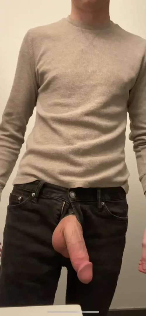 Do you prefer a massive cock or a pretty cock? How about both?