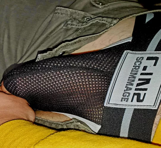 Don't mind me. Just getting comfy to game