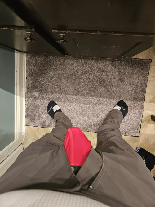 Getting dressed for work