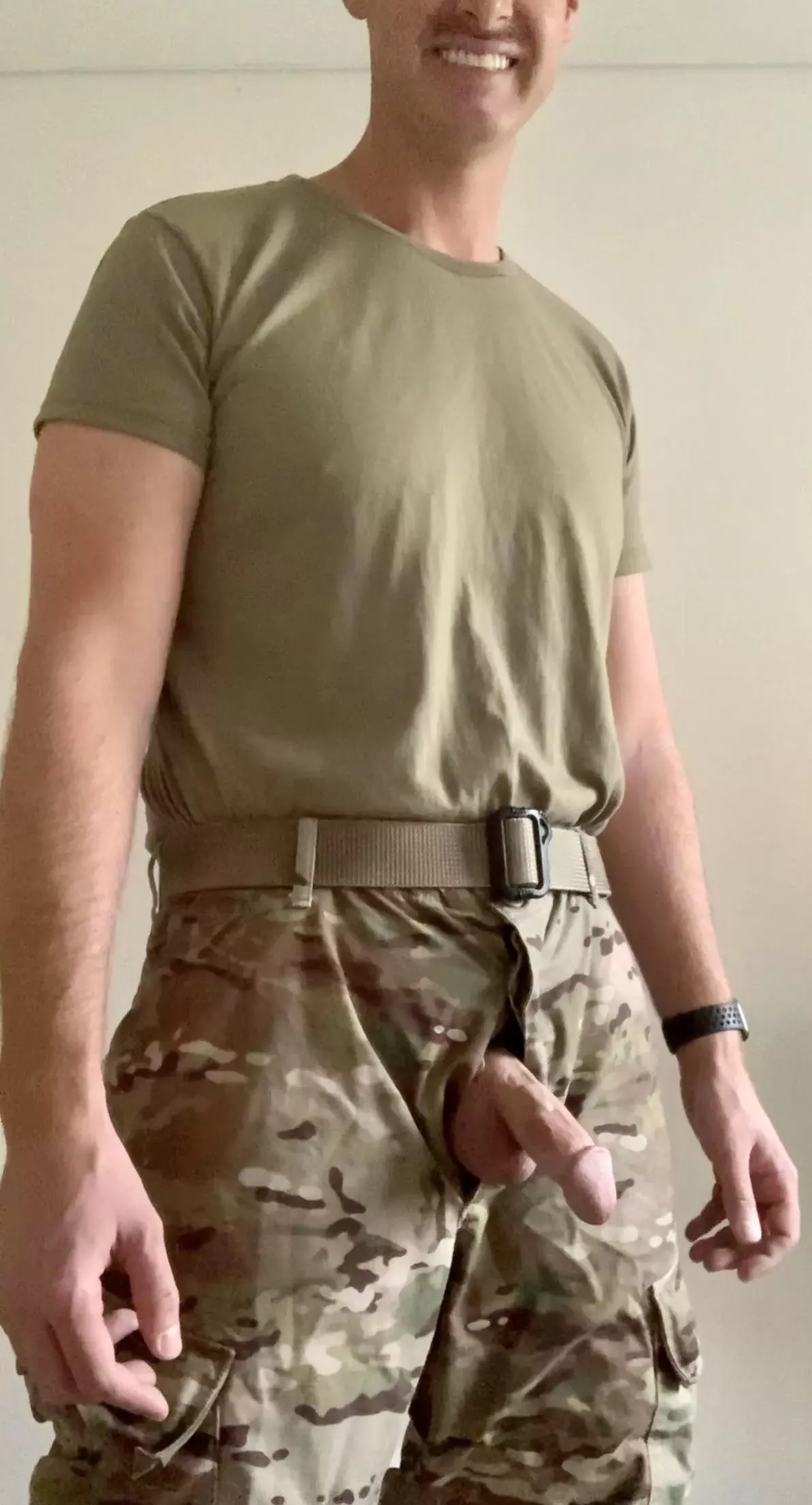 If I fuck you in camo does that mean you won’t see me cumming?