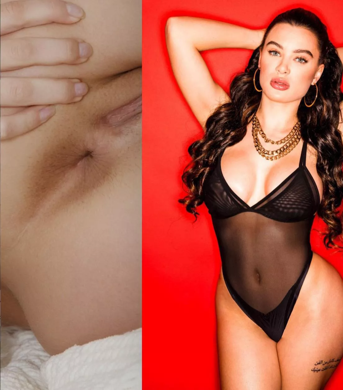 Lana’s hairy pooper 🤪