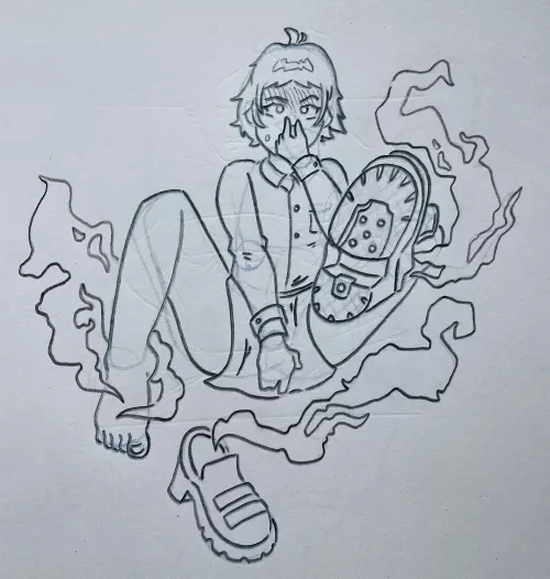 overwhelming smell! (Pinkkimochi) [OC]