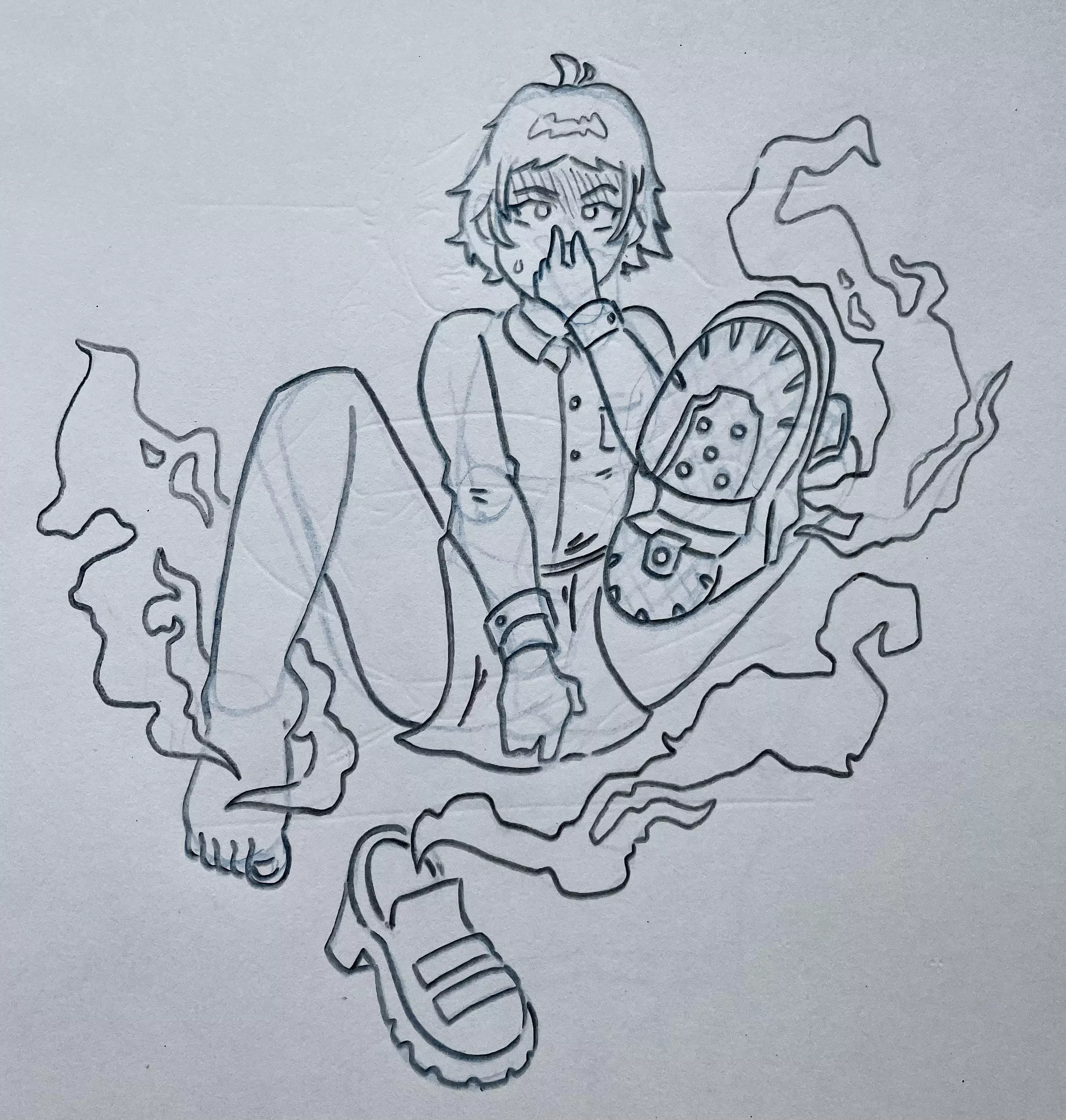 overwhelming smell! (Pinkkimochi) [OC]