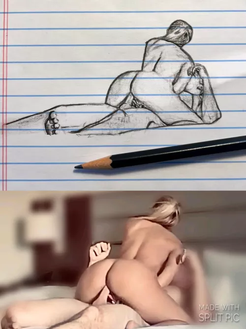 Pencil (erotic - hotel) by Me