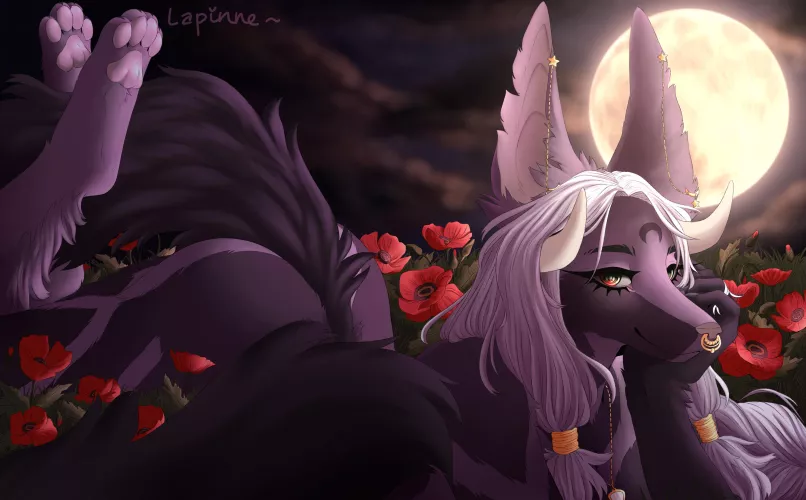 [Q] birthday present for a friend on discord :) (art by me)