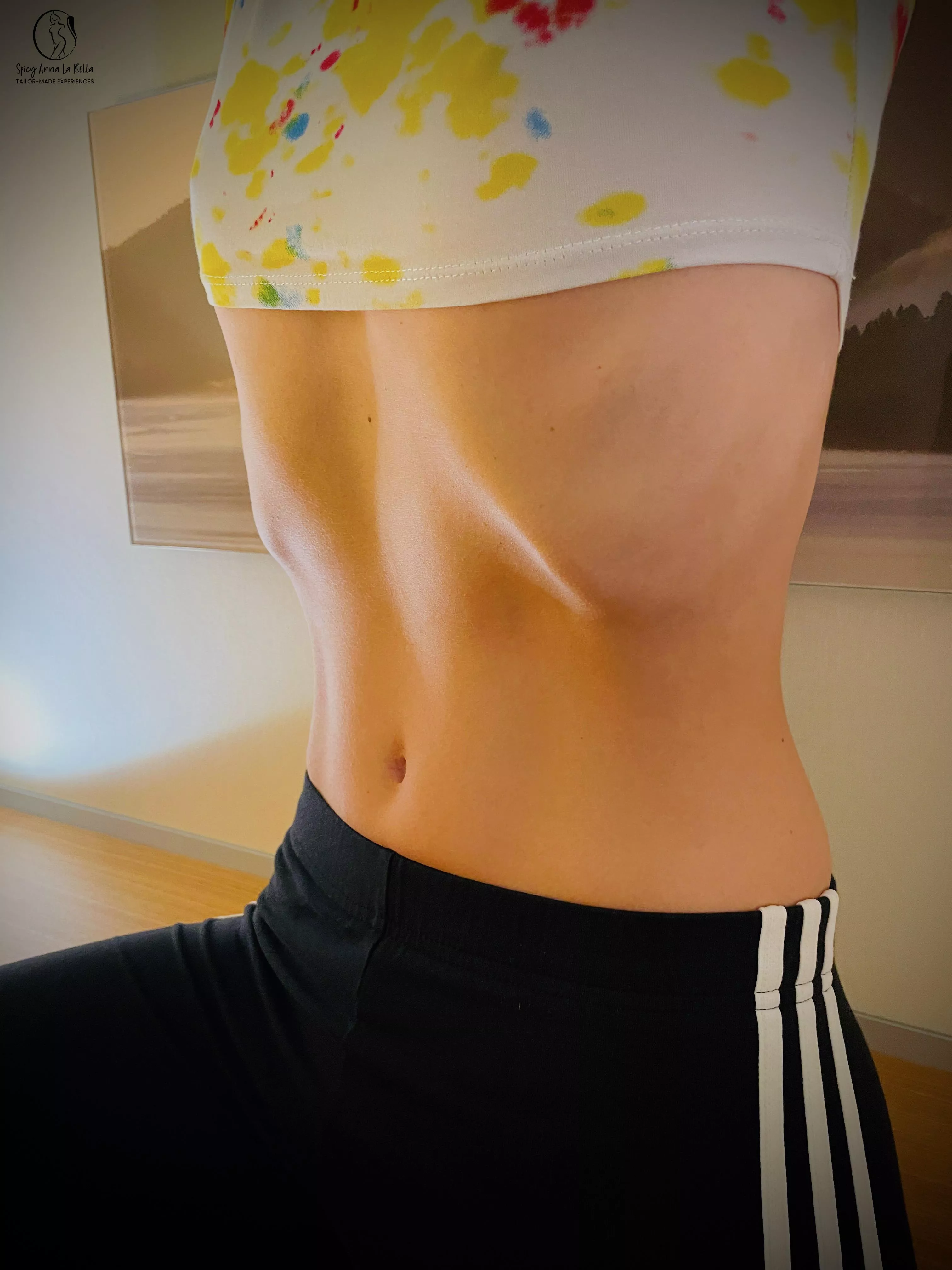 Radiant Light Accentuating the Ribcage Beauty