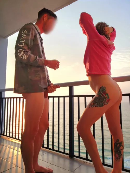 The hotel coffee sucks, but u/woodman1326 makes up for it (f)(m)