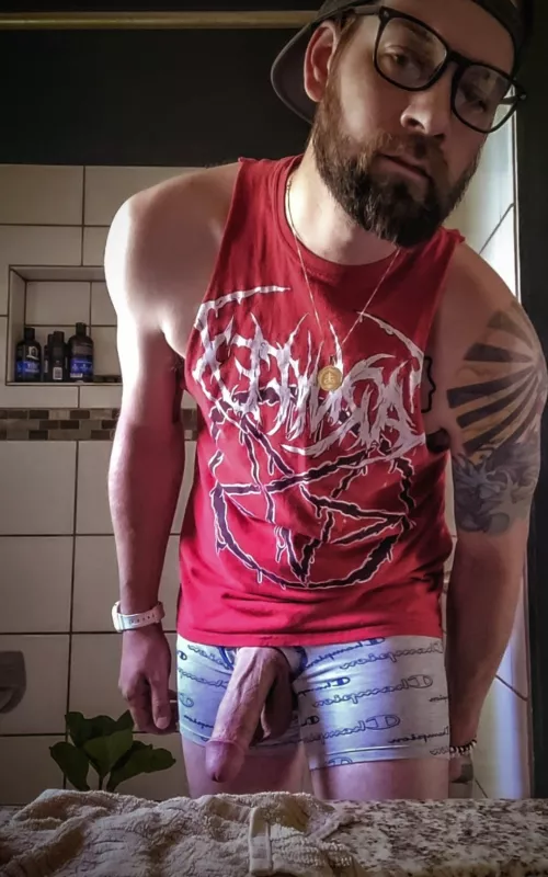 Underwear can't even contain it!