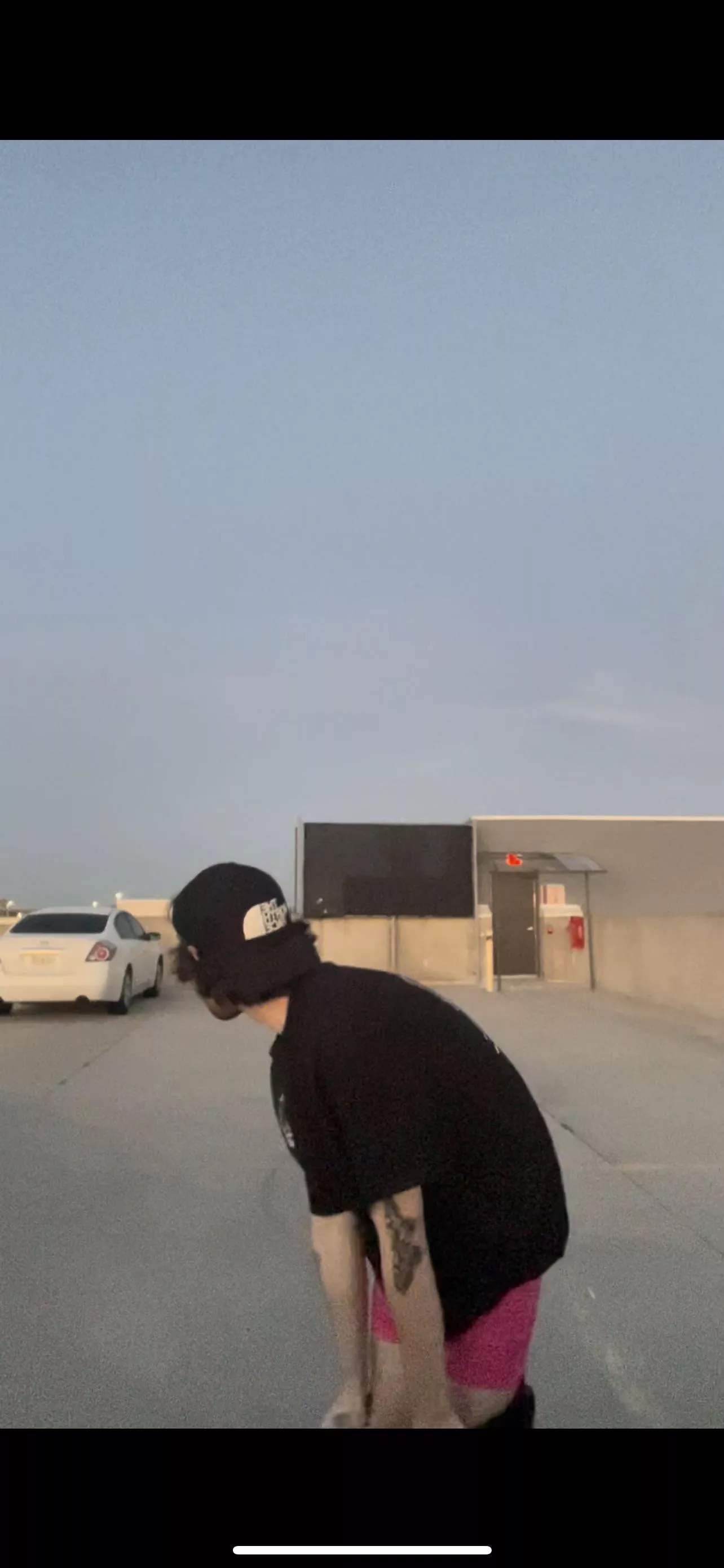 walking around with see through pants and thong and it's almost 7am im being so risky 🙈🙈😭